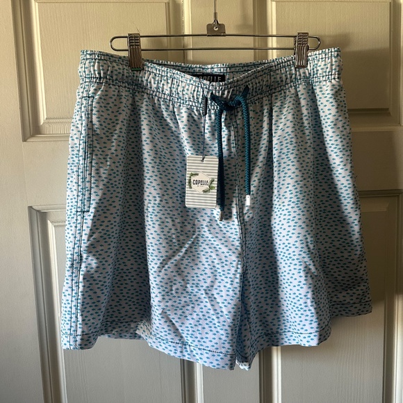 NWT - Capelle Miami - Hybrid Swim Shorts - Size Large - Picture 2 of 8